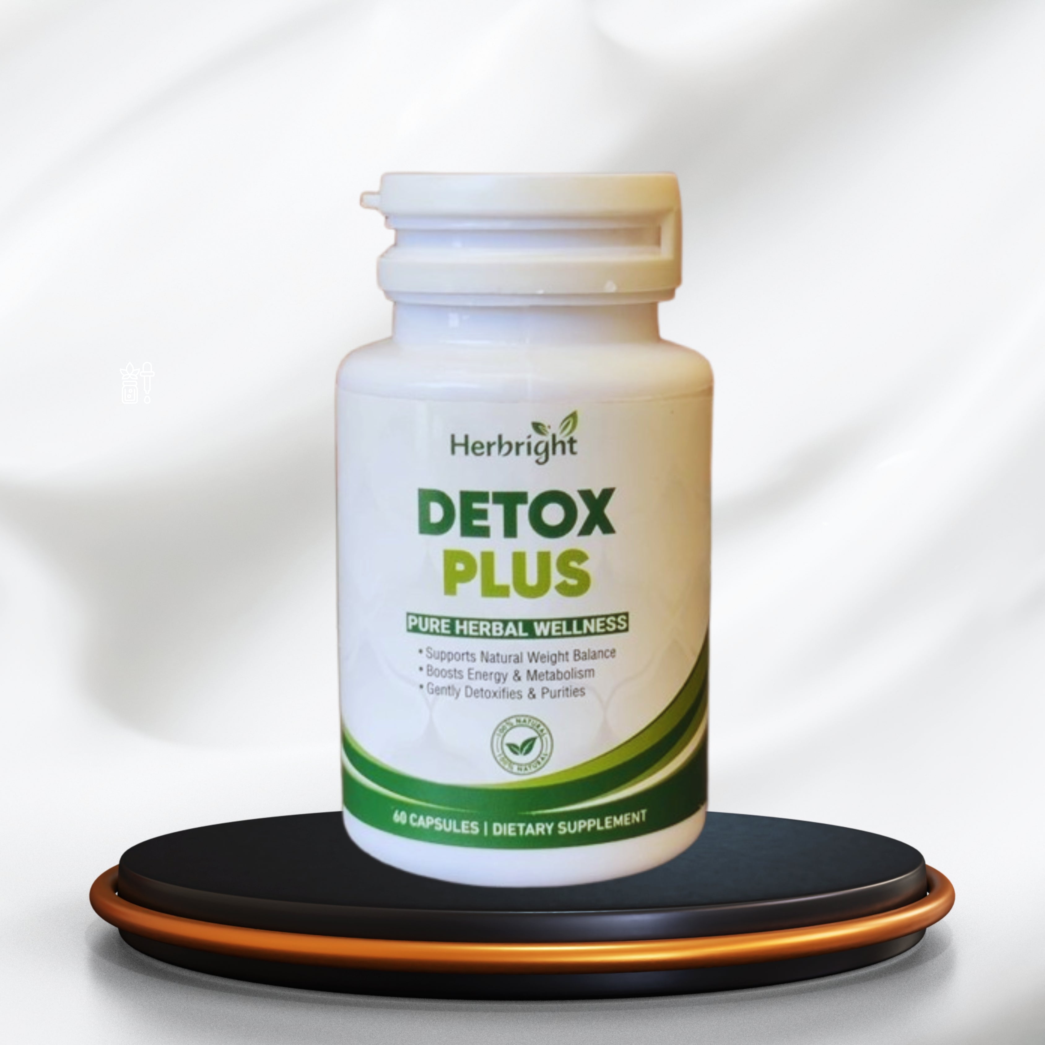 HerBright Natural Detox Plus Capsules.